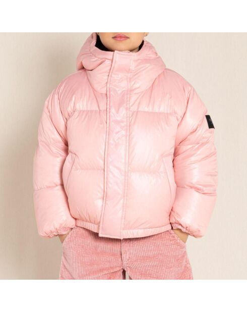 Doudoune Snowfall rose pâle