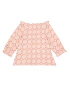 Blouse Ajourée rose pâle