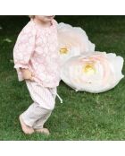 Blouse Ajourée rose pâle