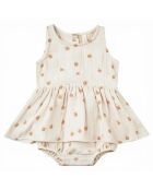 Robe Oranges blanc cassé