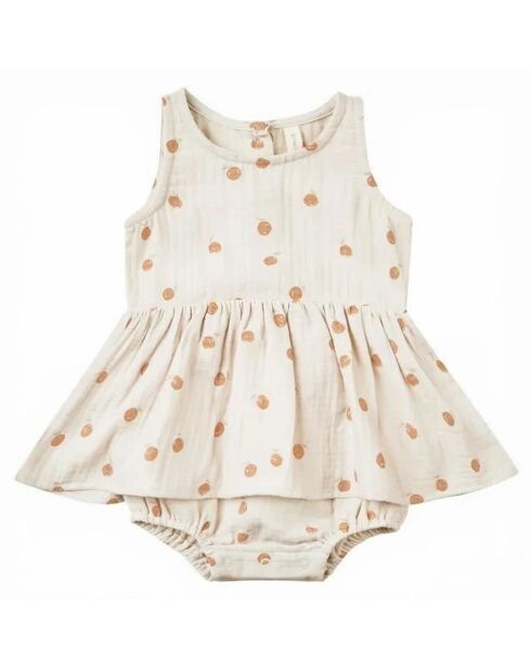 Robe Oranges blanc cassé