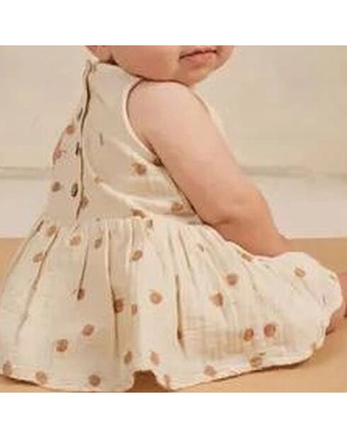 Robe Oranges blanc cassé