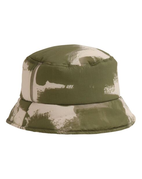 Chapeau Fourré Eco Fur Recyclée vert kaki