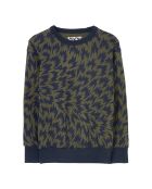 Sweat Eclair Wind vert kaki