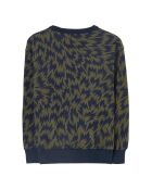 Sweat Eclair Wind vert kaki