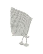 Bonnet en Laine mélangée Bébé bleu gris