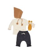 Bonnet en Laine mélangée Bébé camel