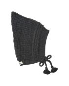 Bonnet en Laine mélangée Bébé gris anthracite