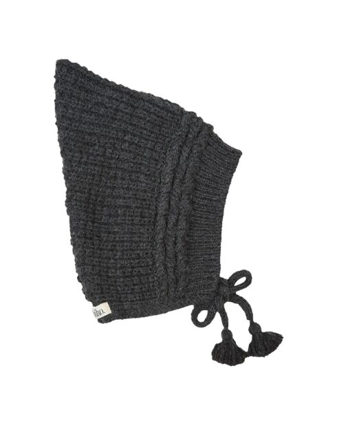 Bonnet en Laine mélangée Bébé gris anthracite