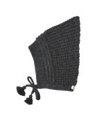 Bonnet en Laine mélangée Bébé gris anthracite