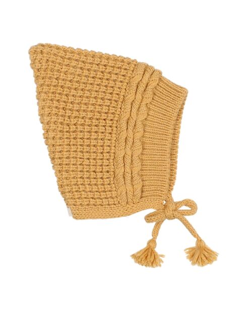 Bonnet en Laine mélangée Bébé ocre