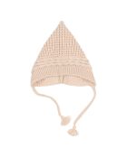 Bonnet en Laine mélangée Bébé rose pâle