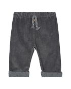 Sarouel en Velours Corduroy gris anthracite