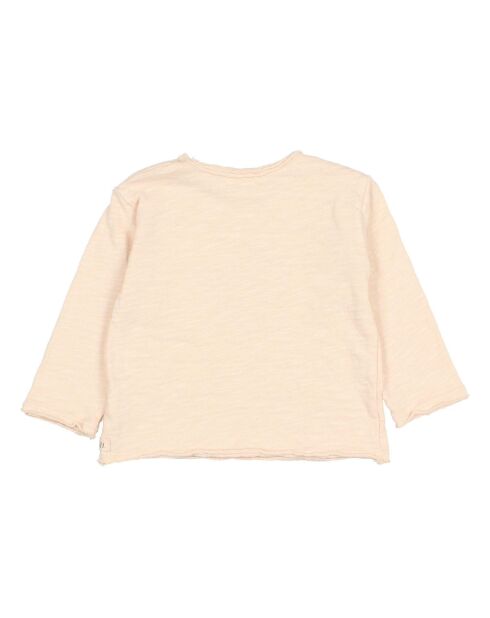 T-Shirt en Coton Bio Swan écru