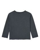 T-Shirt en Coton Bio Swan gris anthracite