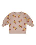 Sweat en Coton Bio Coqs sable