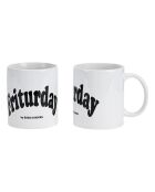 Set 2 Tasses Friturday blanches