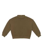 Sweat Zippé Marlow vert kaki