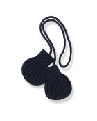 Moufles en Laine Leda bleu marine