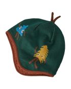 Bonnet Reversible vert foncé