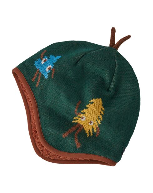 Bonnet Reversible vert foncé