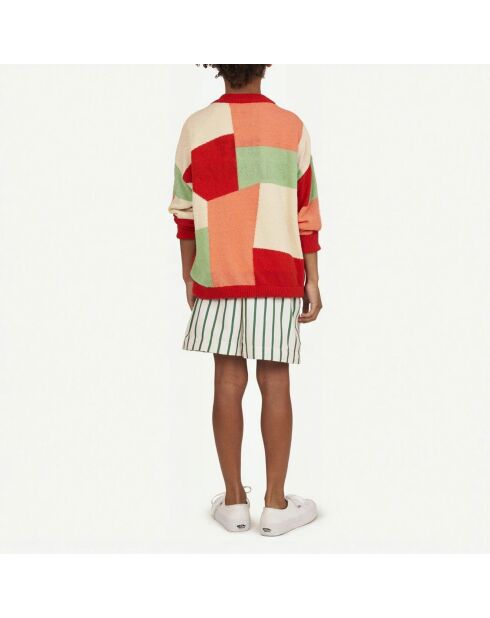 Gilet Formes Géométriques multicolore