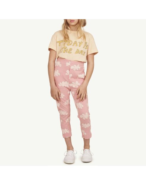 T-shirt manches courtes Today abricot