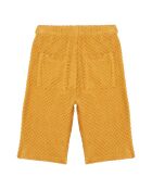 Short Eponge ocre