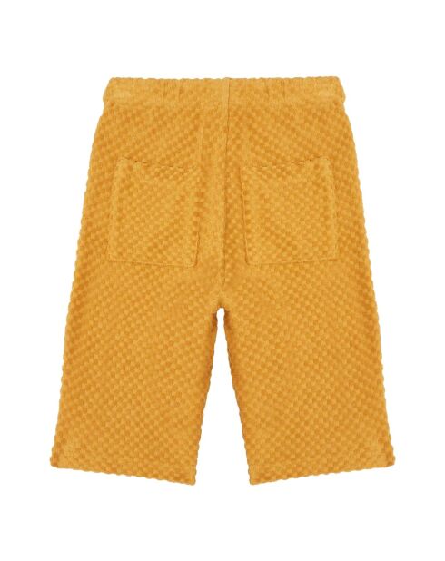 Short Eponge ocre