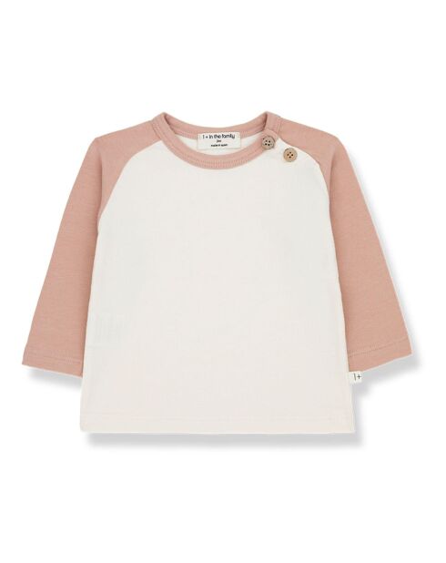 T-Shirt Manches Longues Guim vieux rose