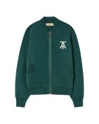 Sweat Zebra vert foncé