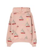 Hoodie Beaver Bateau rose pâle