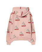 Hoodie Beaver Bateau rose pâle