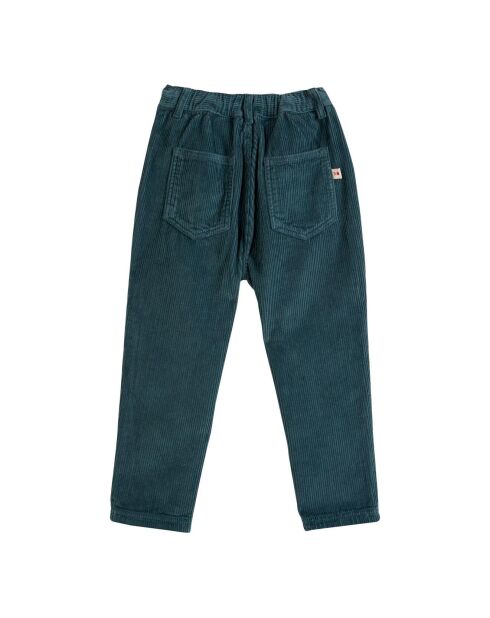Pantalon en Velours Côtelés vert foncé
