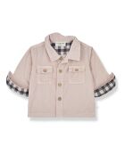 Chemise en Velours Côtelé Dries rose pâle