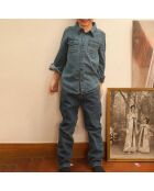Chemise en Denim Leonard bleue