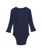 Body Côtelé bleu marine