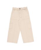 Pantalon Cargo Billie en Coton Responsable écru