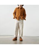 Pantalon Cargo Billie en Coton Responsable écru