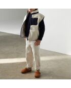 Pantalon Cargo Billie en Coton Responsable écru