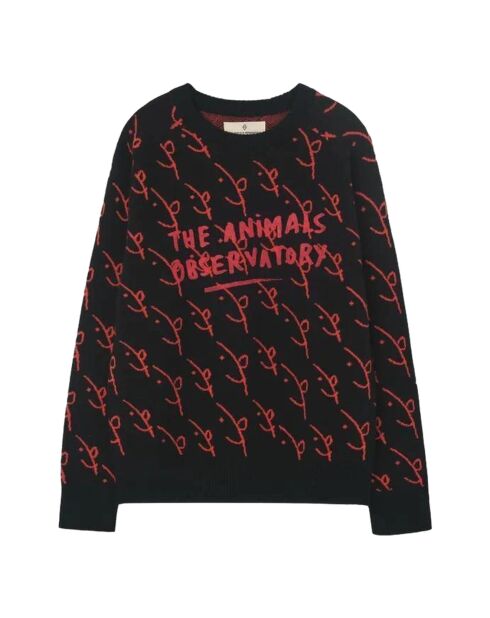 Pull The Animals Observatory X Bellerose en Laine mélangée Gorfou bleu marine
