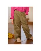 Pantalon en Velours Côtelé Albie vert kaki