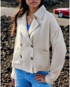 Veste en Lin mélangé Verly beige