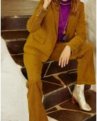 Pantalon en Velours côtelé Ugo vert amande