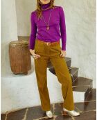 Pantalon en Velours côtelé Ugo vert amande