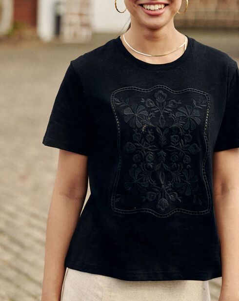 T-Shirt Thessa noir