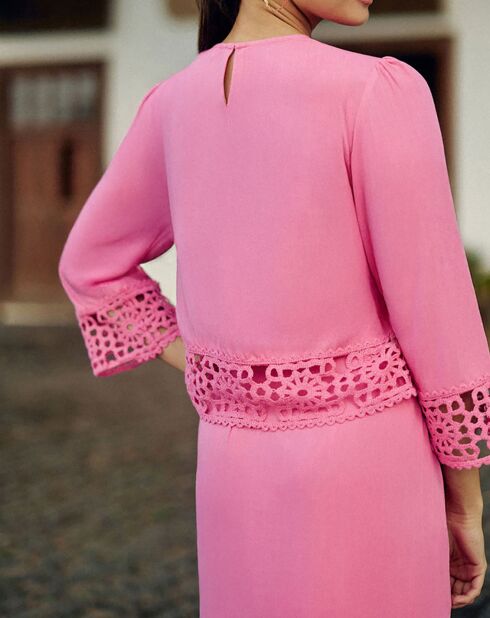 Blouse Tevy rose