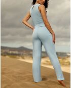 Top Tammy bleu ciel