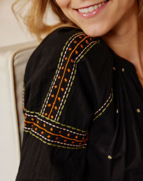 Chemise Sloane noire