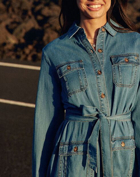 Robe en jean Midi Renly stone